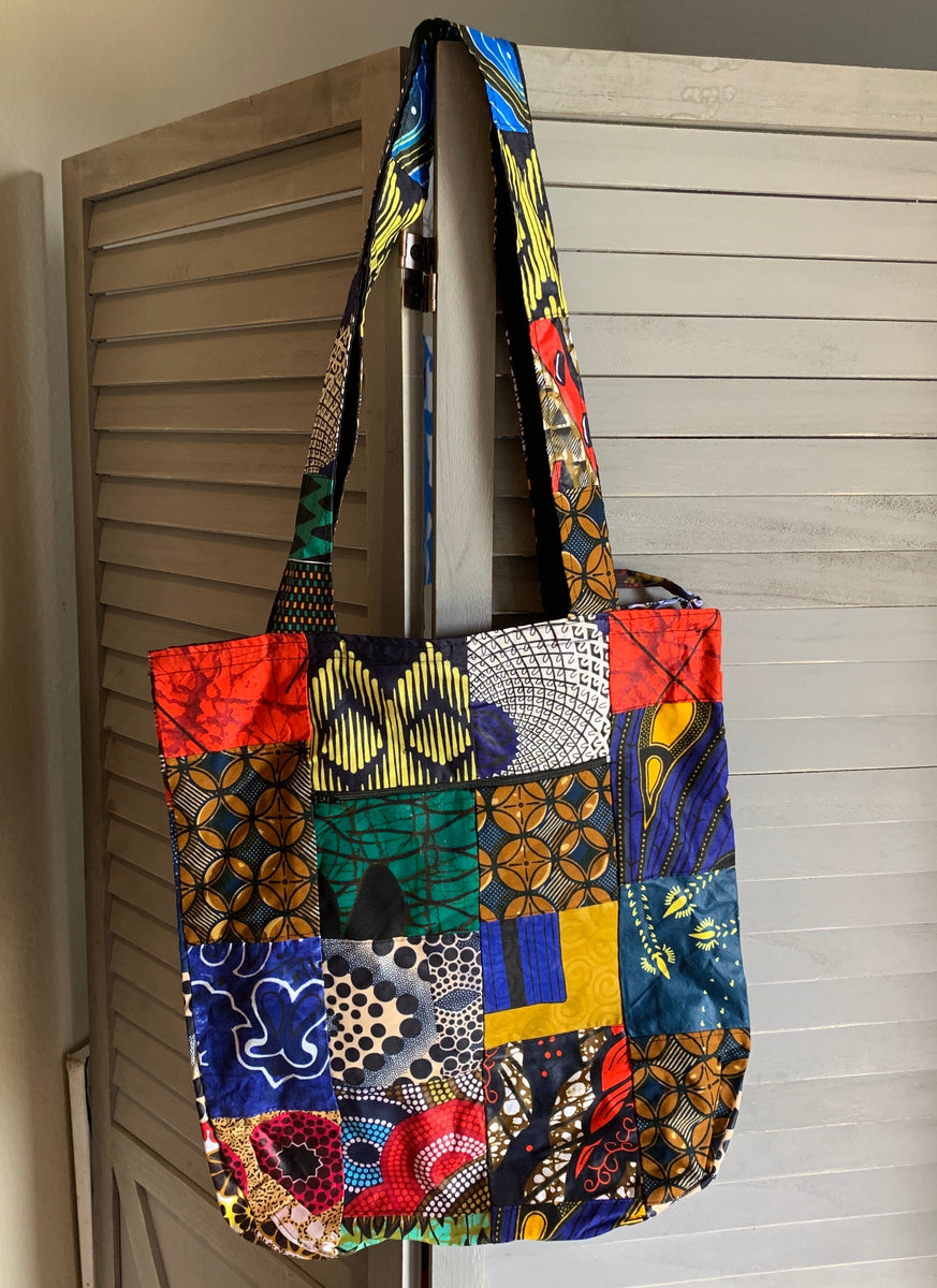 apolina kids■Tina Tote Bag Patchwork apolina kids□Tina Tote Bag Patchwork Kitenge Patchwork